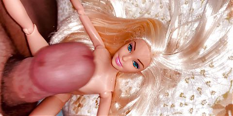 Small Penis Rubbing And Cumming On Barbie Doll